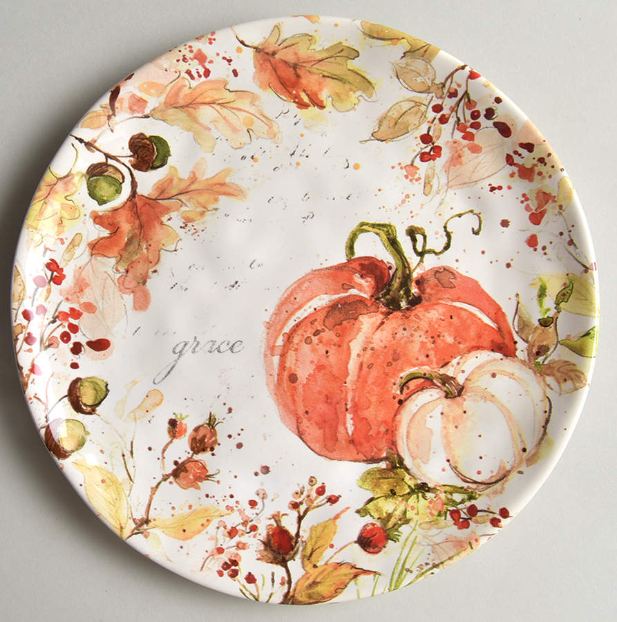 Harvest Splash Dessert Luncheon Plate by Certified International-1