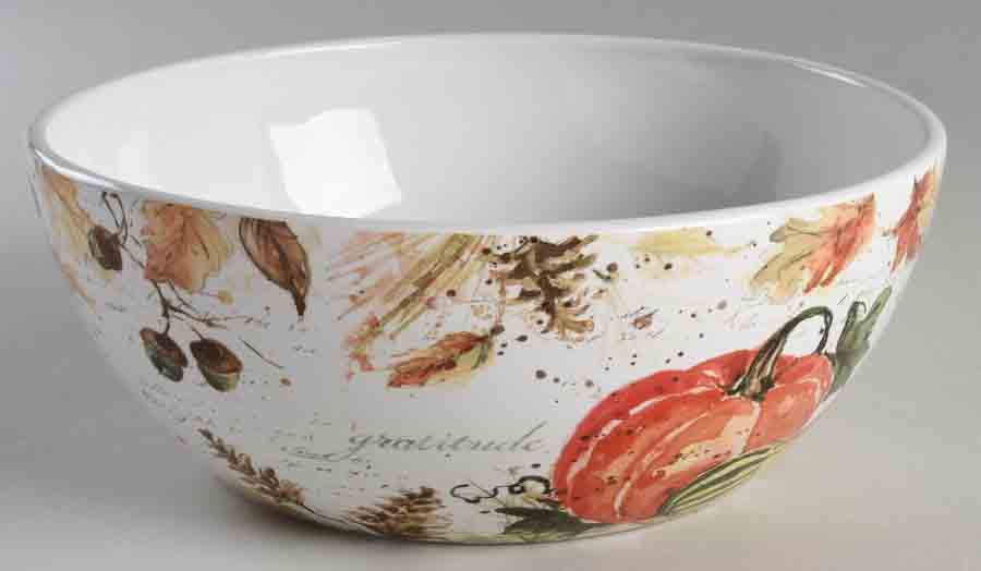 Harvest Splash 10" Round Deep Bowl by Certified International-1
