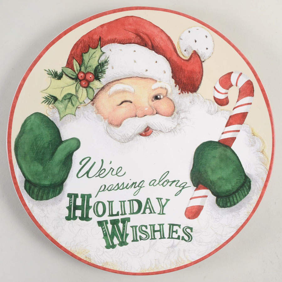 Believe 12" Round Platter by Certified International-1