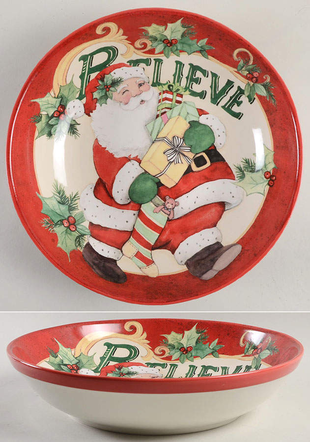 Believe 13" Pasta Serving Bowl by Certified International-1