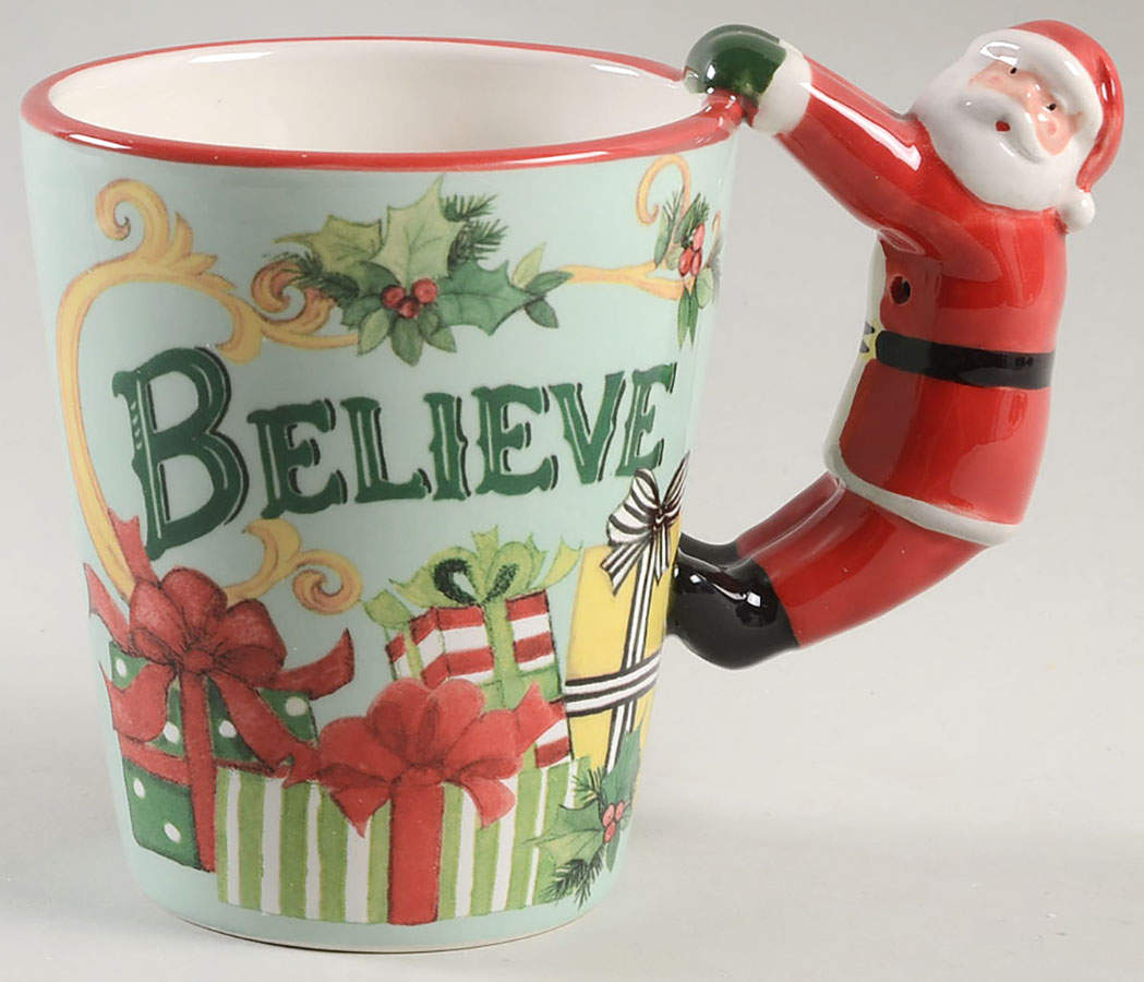 Believe Christmas Mug by Certified International-1