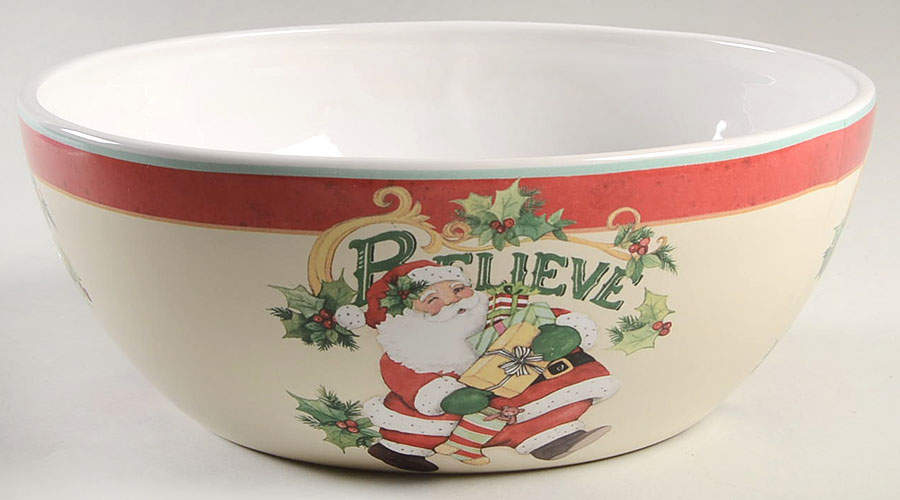 Believe 10" Round Deep Bowl by Certified International-1