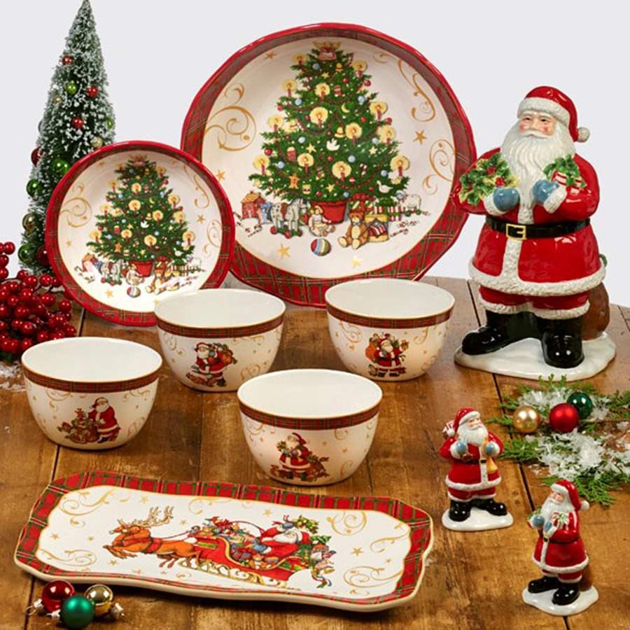 Vintage Santa Figural Cookie Jar & Lid by Certified International-1
