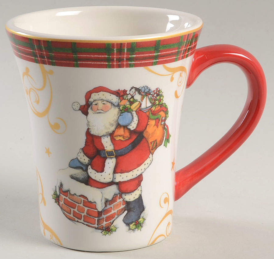 Vintage Santa Mug by Certified International-1