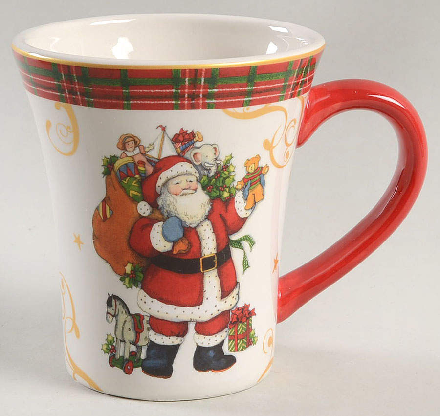 Vintage Santa Mug by Certified International-1