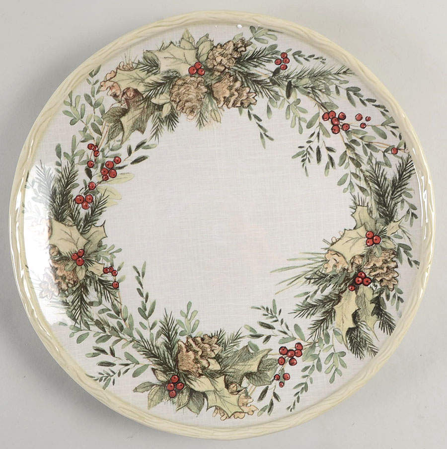 Holly and Ivy Dinner Plate by Certified International-1