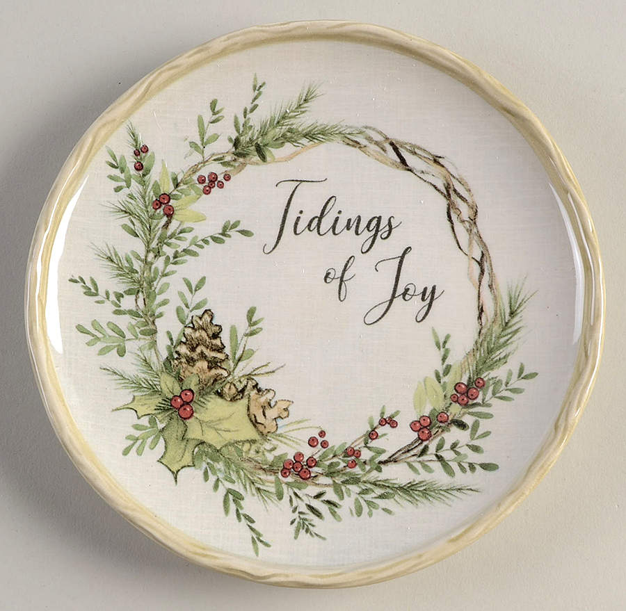Holly and Ivy Canape Plate by Certified International-1