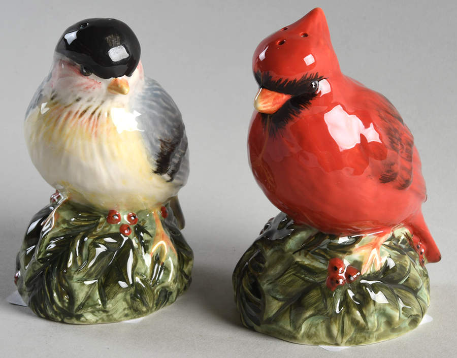 Holly and Ivy Figural Salt and Pepper by Certified International-1