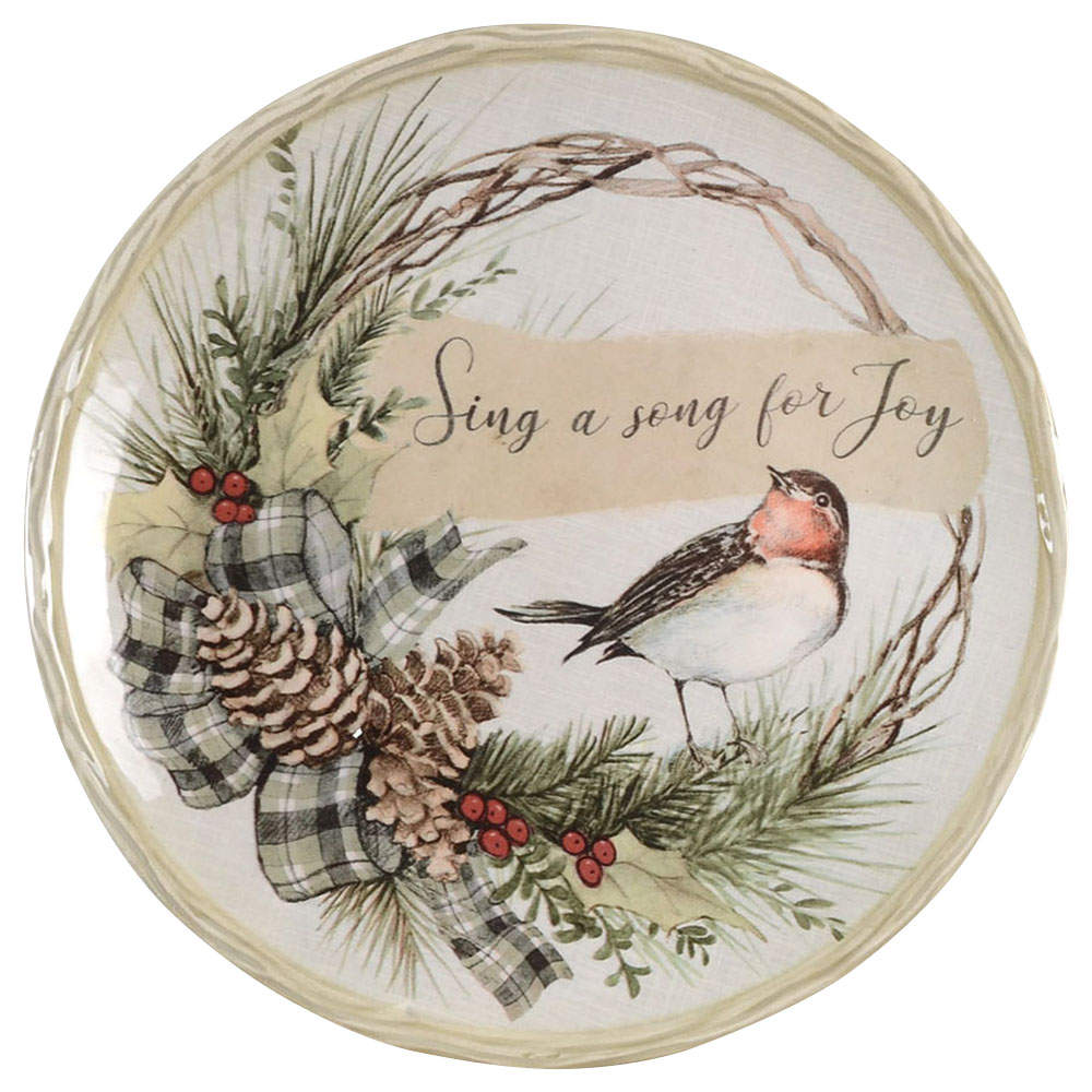 Holly and Ivy Dessert Luncheon Plate by Certified International-1