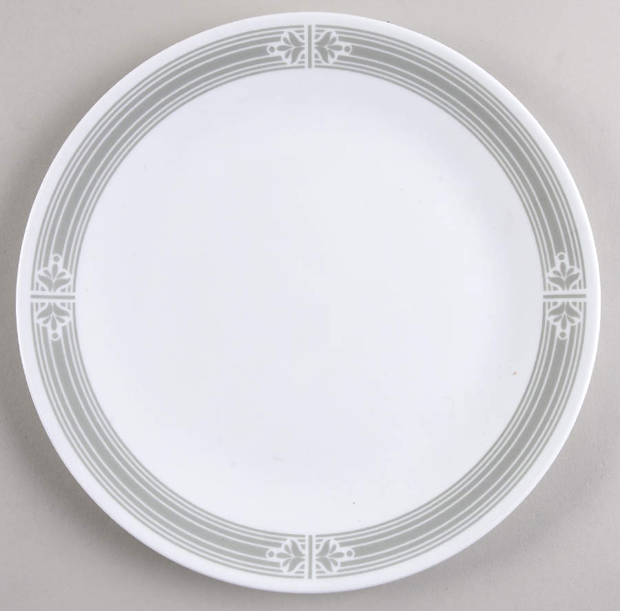 Prairie Garden Gray Dinner Plate by Corning Corelle-1