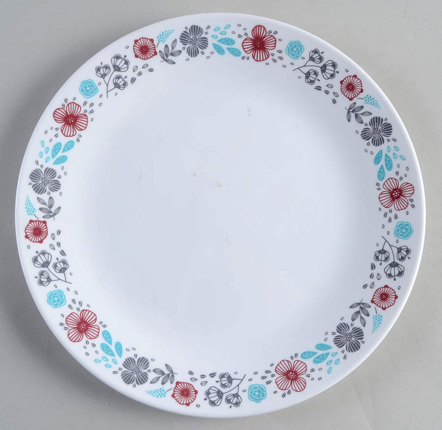 Nordic Blooms Dinner Plate by Corning Corelle-1