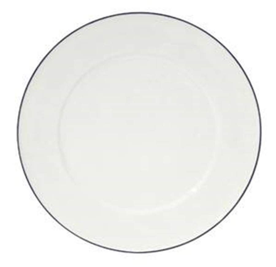 Beja (Blue Trim) Service Plate (Charger) by Costa Nova China-1