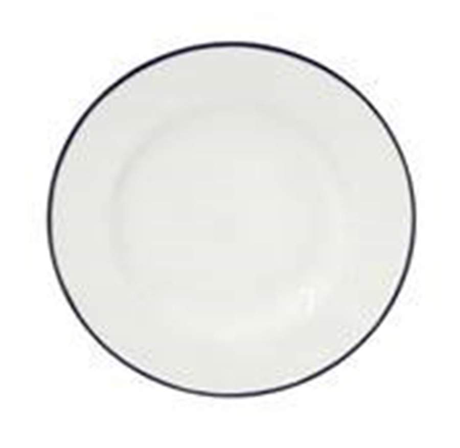 Beja (Blue Trim) Bread & Butter Plate by Costa Nova China-1