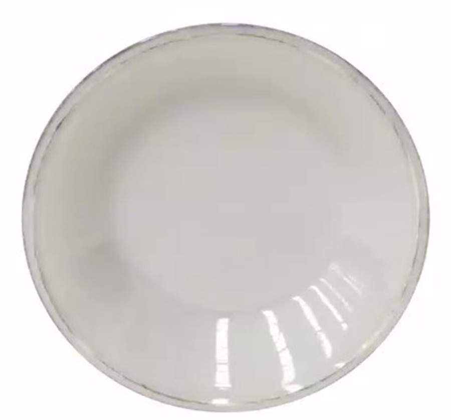 Friso Grey 10" Soup/Pasta Bowl by Costa Nova China-1