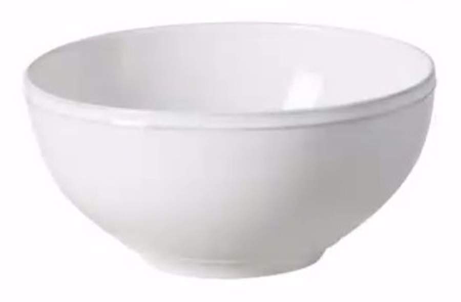 Friso White 9" Round Serving Bowl by Costa Nova China-1