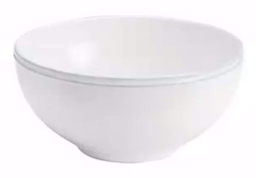 Friso White 8" Round Serving Bowl by Costa Nova China-1