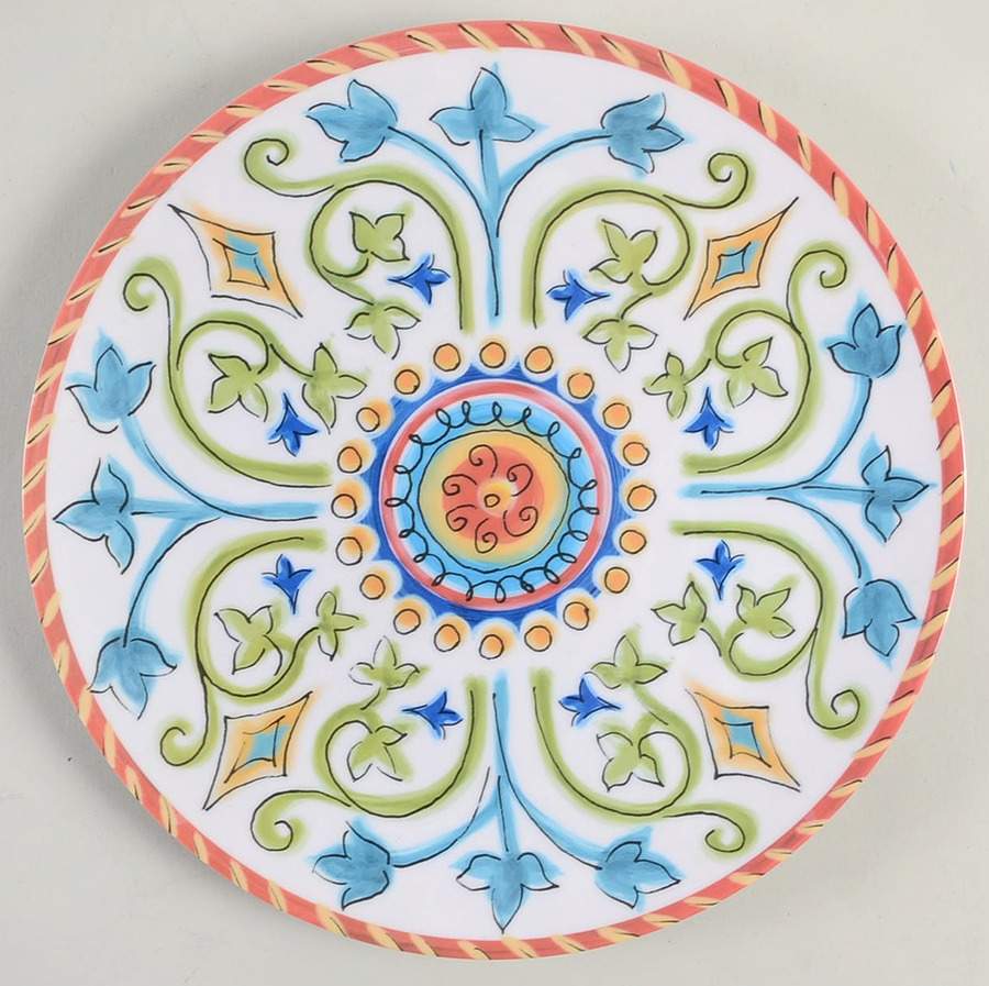 Tuscany (Melamine) Luncheon Plate by Certified International-1