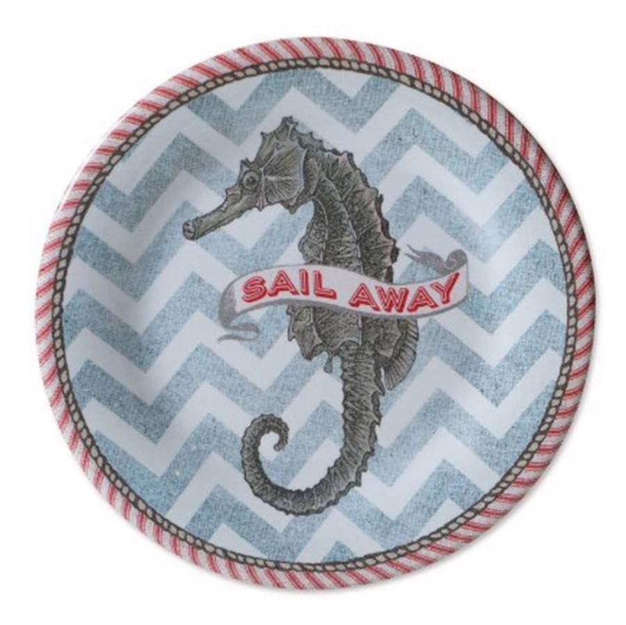 Drift Away (Melamine) Salad Plate by Certified International-1