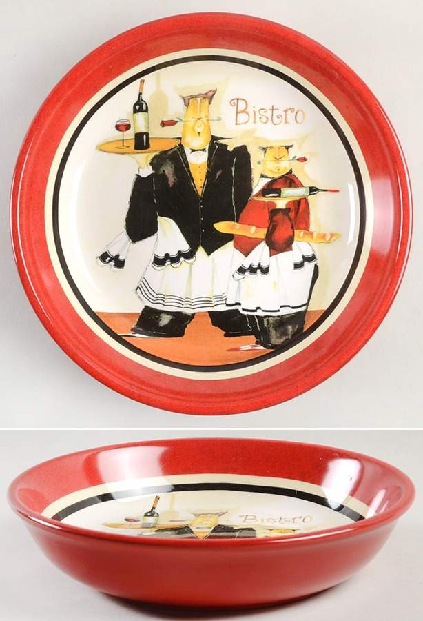 Buon Appetito 9" Individual Pasta Bowl by Certified International-1