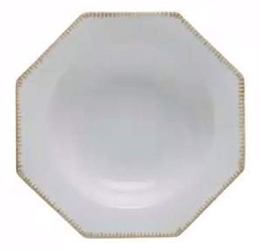 Luzia Cloud White 9" Soup/Pasta Bowl by Costa Nova China-1