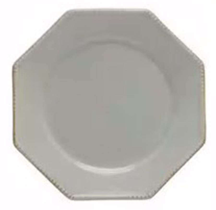 Luzia Ash Grey (Light) Salad Plate by Costa Nova China-1