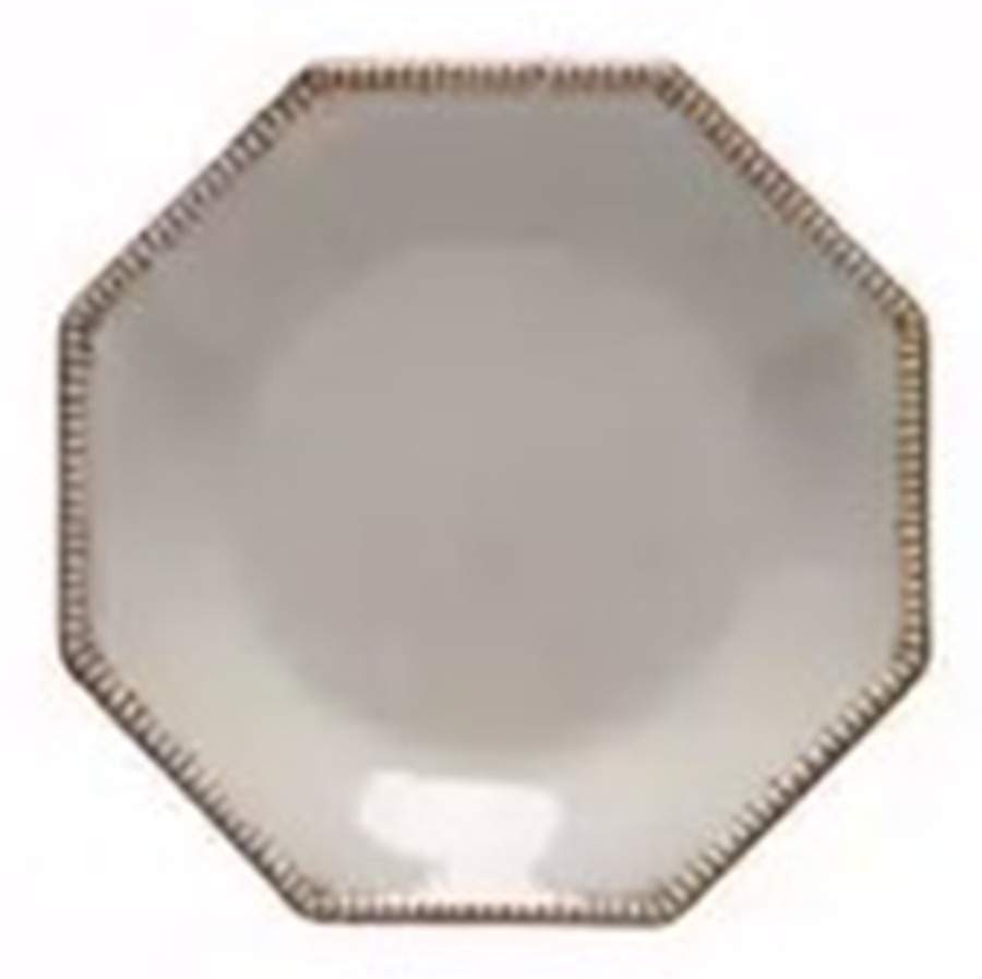 Luzia Ash Grey (Light) Bread & Butter Plate by Costa Nova China-1