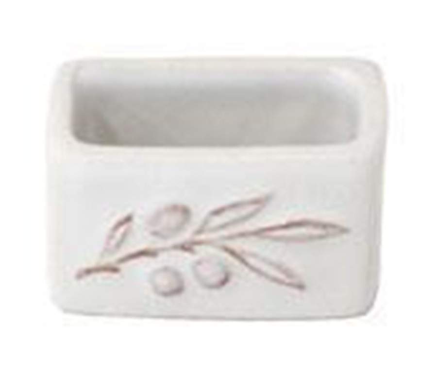 Alentejo White Napkin Ring by Costa Nova China-1