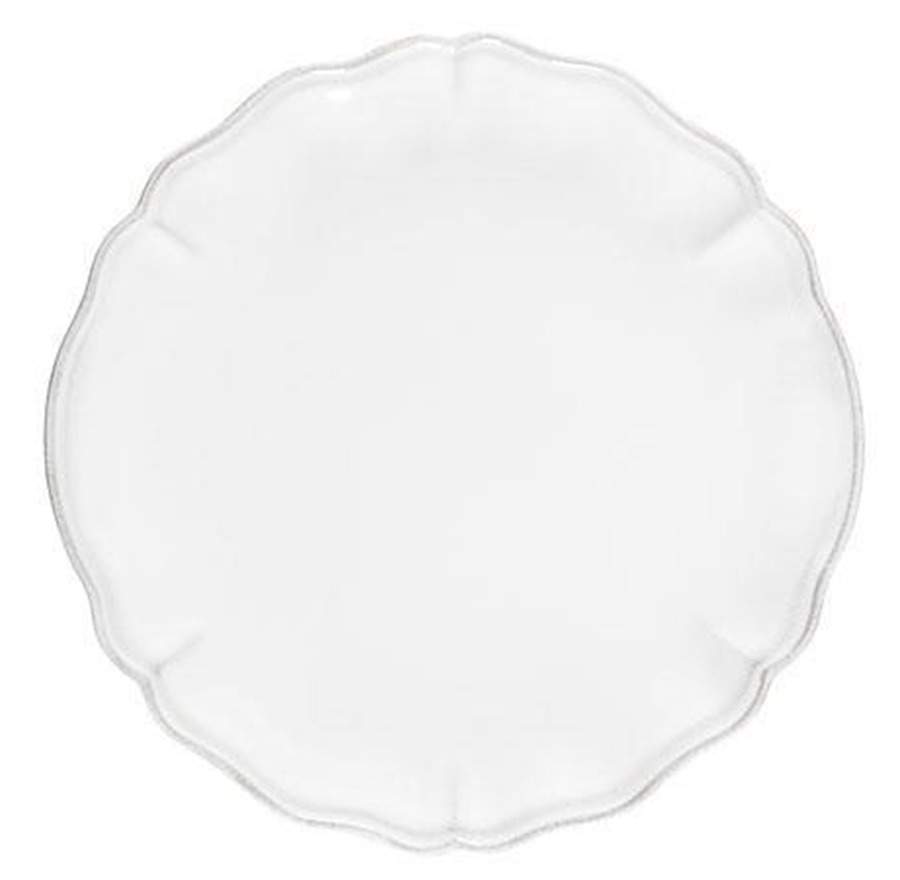 Alentejo White Dinner Plate by Costa Nova China-1