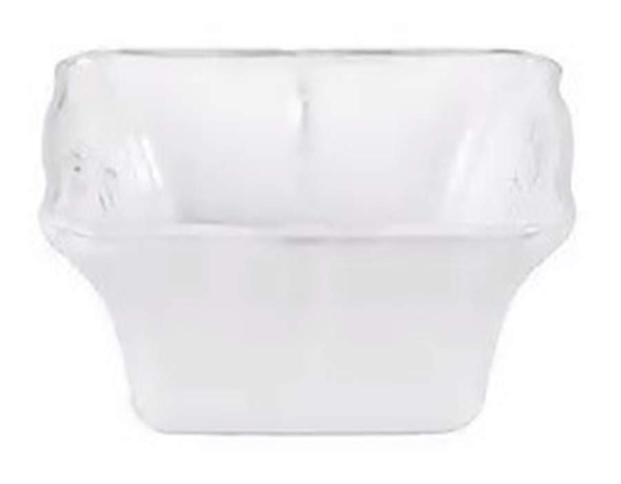 Alentejo White Square Soup/Cereal Bowl by Costa Nova China-1