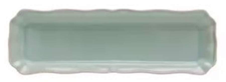 Alentejo Turquoise 12" Rectangular Tray by Costa Nova China-1