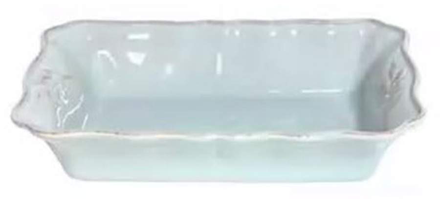 Alentejo Turquoise 11" Rectangular Baker by Costa Nova China-1