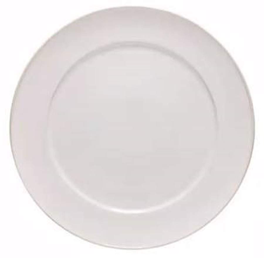 Beja Astoria White 15" Chop Plate (Round Platter) by Costa Nova China-1