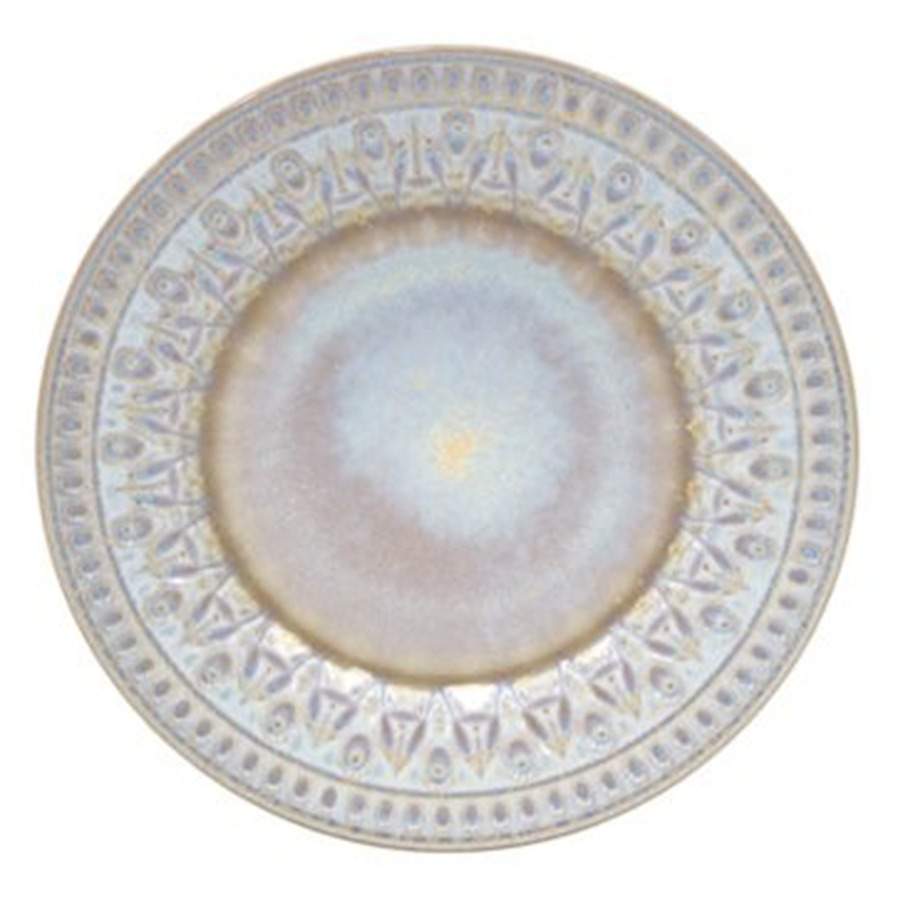 Cristal Nacar (Rustic White) Salad Plate by Costa Nova China-1
