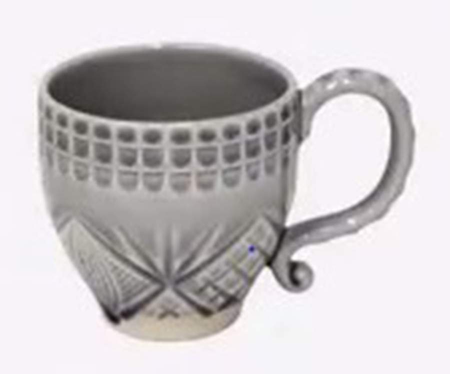 Cristal-Grey Mug by Costa Nova China-1