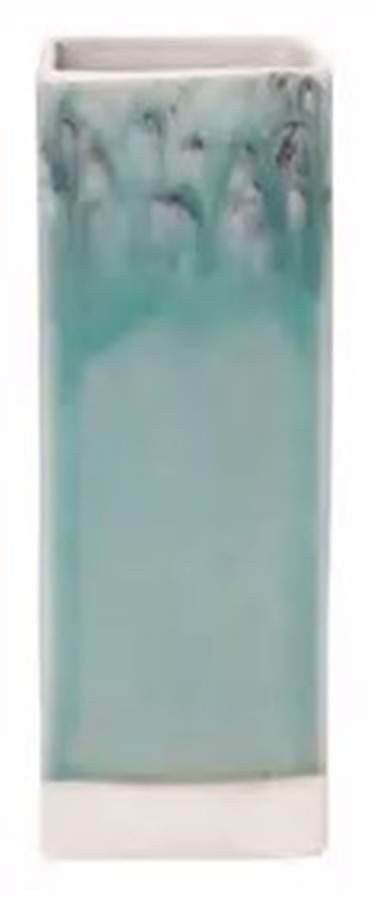 Madeira Blue 8" Square Vase by Costa Nova China-1