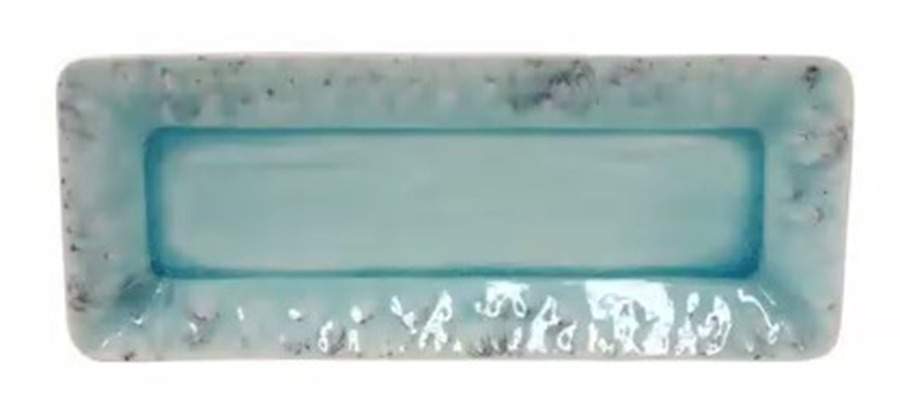 Madeira Blue 10" Rectangular Tray by Costa Nova China-1