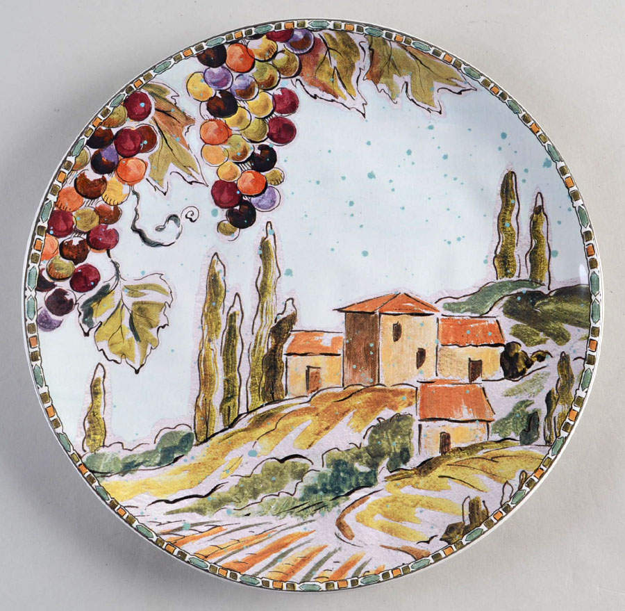 Tuscan Breeze Salad Plate by Certified International-1