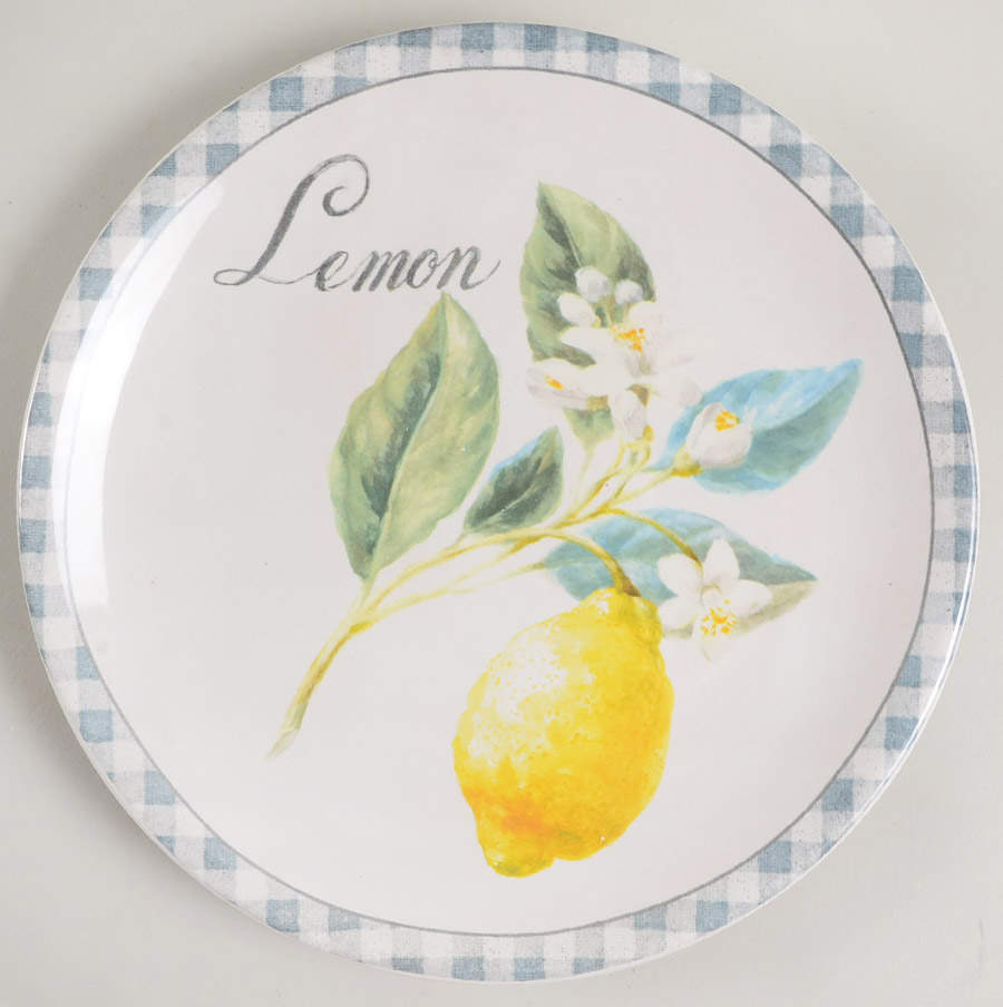 Citron Dessert Luncheon Plate by Certified International-1