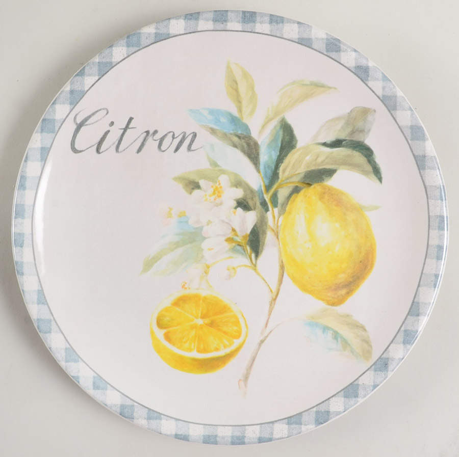 Citron Dessert Luncheon Plate by Certified International-1