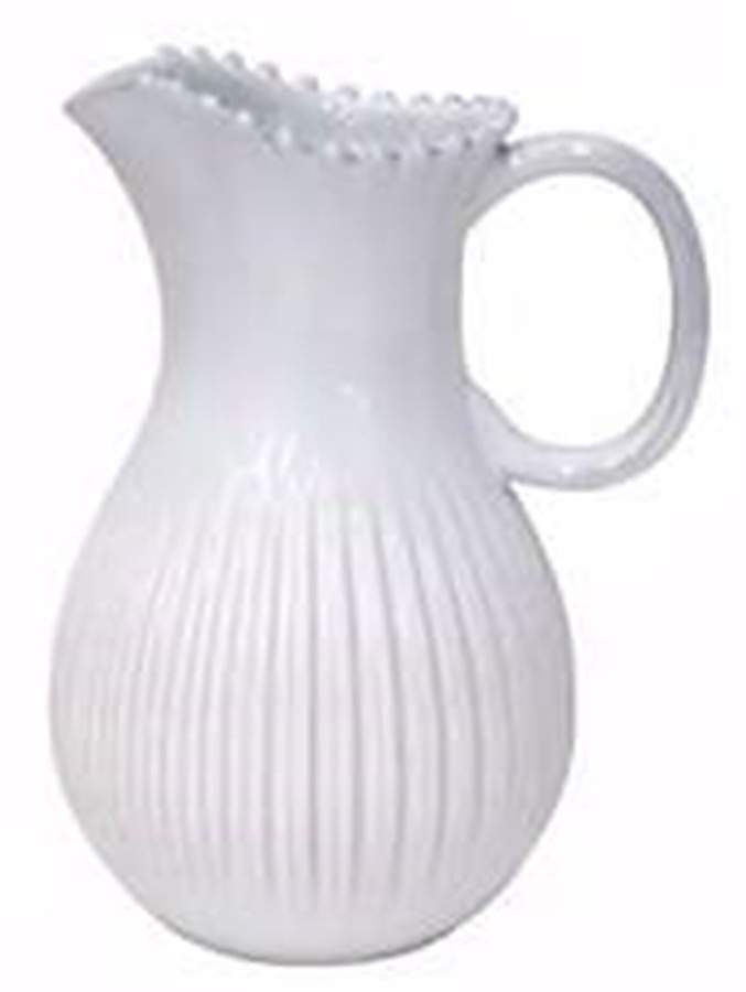 Pearl White 87 Oz Pitcher by Costa Nova China-1