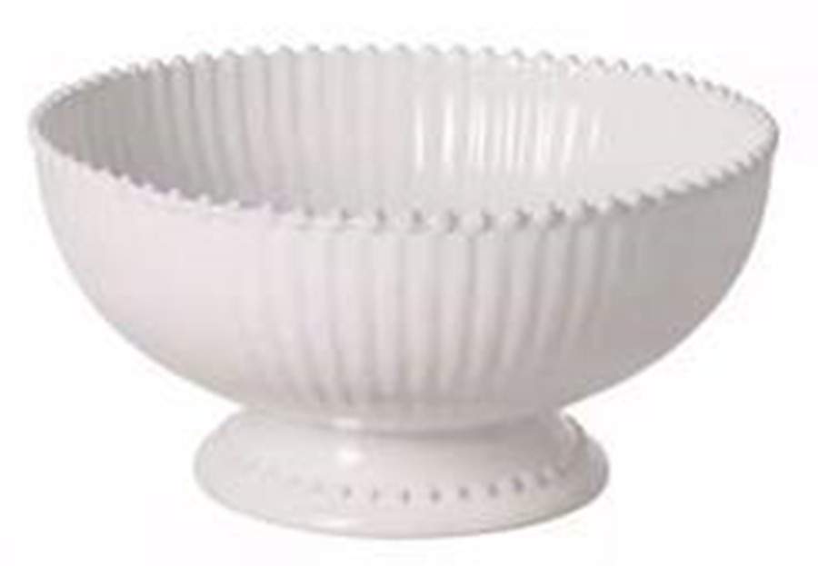 Pearl White Footed Centerpiece by Costa Nova China-1