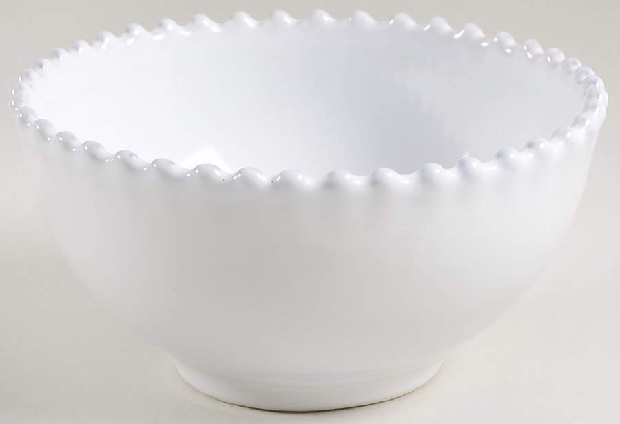 Pearl White Fruit/Dessert (Sauce) Bowl by Costa Nova China-1