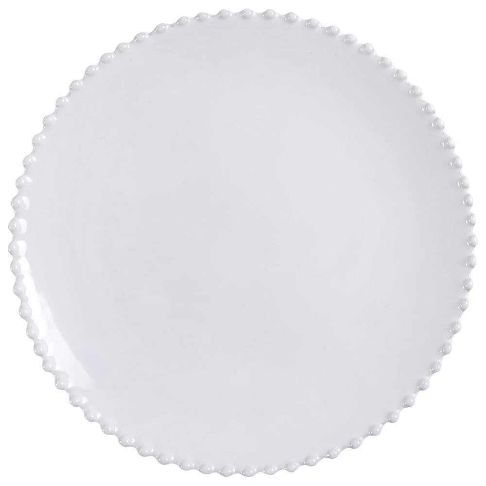 Pearl White Dinner Plate by Costa Nova China-1