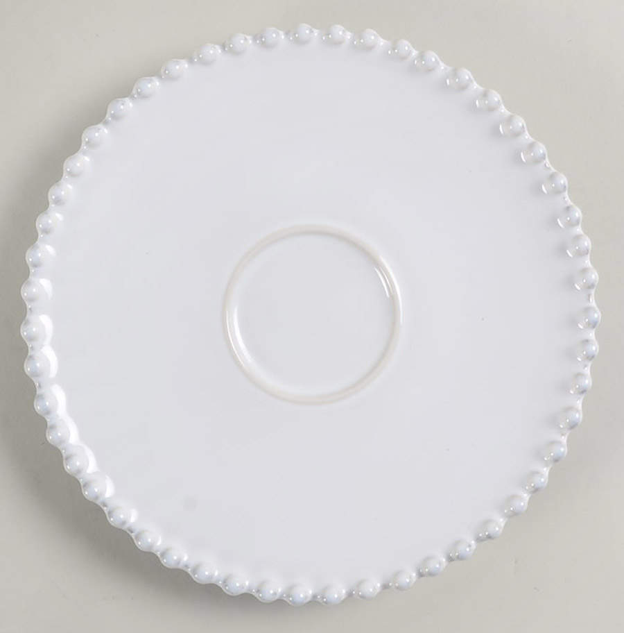 Pearl White Saucer by Costa Nova China-1