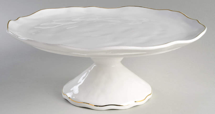 Elegance 12" Diameter Pedestal Cake Stand by Certified International-1