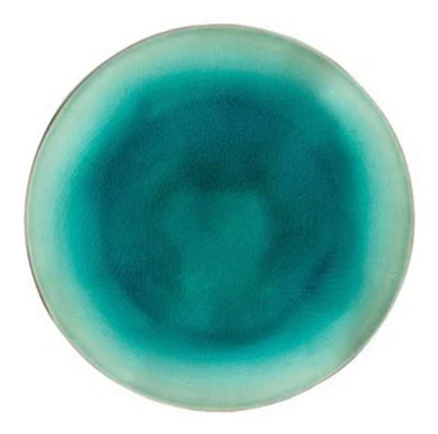 Riviera Azur (Blue & Black) Salad Plate by Costa Nova China-1