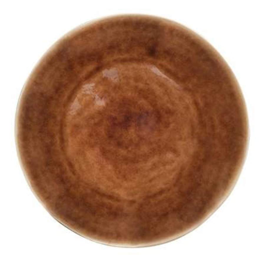 Riviera Terra (Terra Cotta & Black) Dinner Plate by Costa Nova China-1