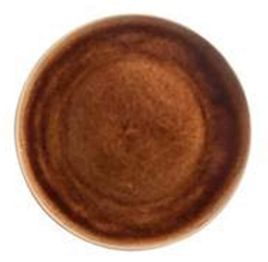 Riviera Terra (Terra Cotta & Black) Salad Plate by Costa Nova China-1