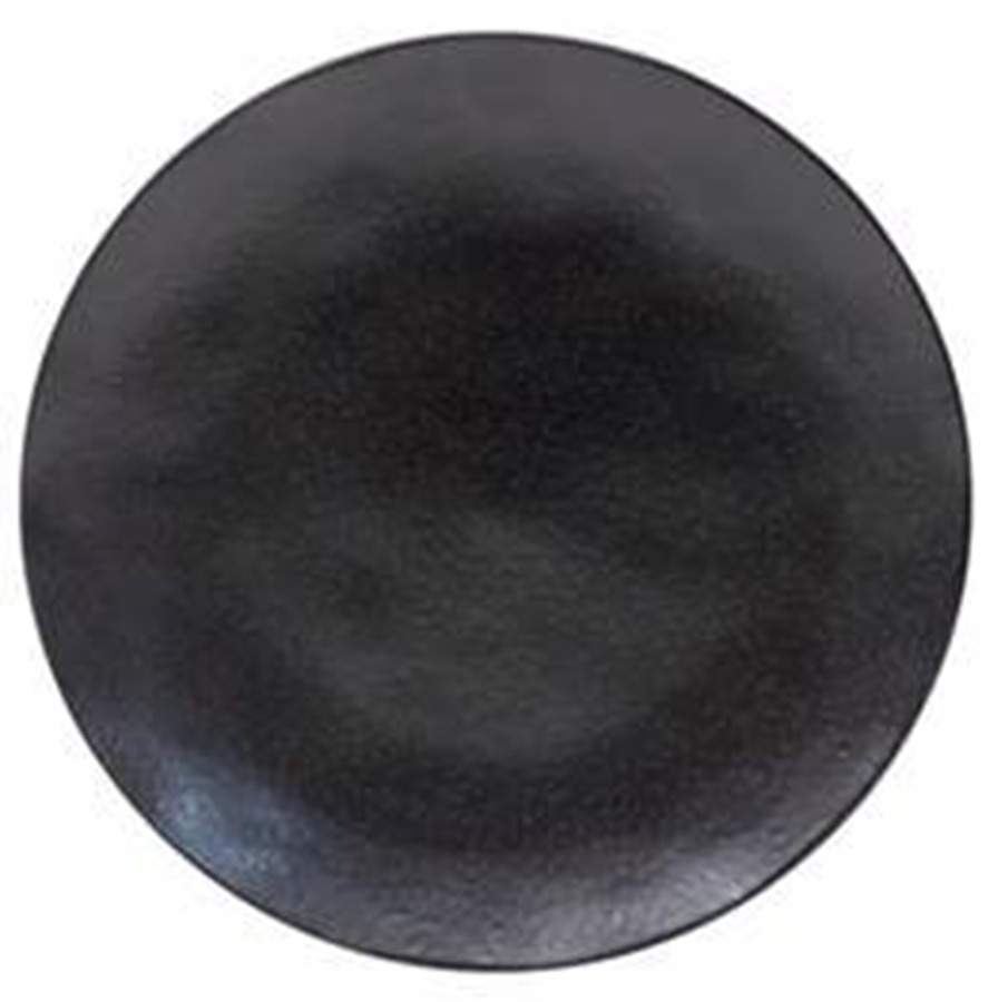Riviera Sable Noir (Black) Service Plate (Charger) by Costa Nova China-1
