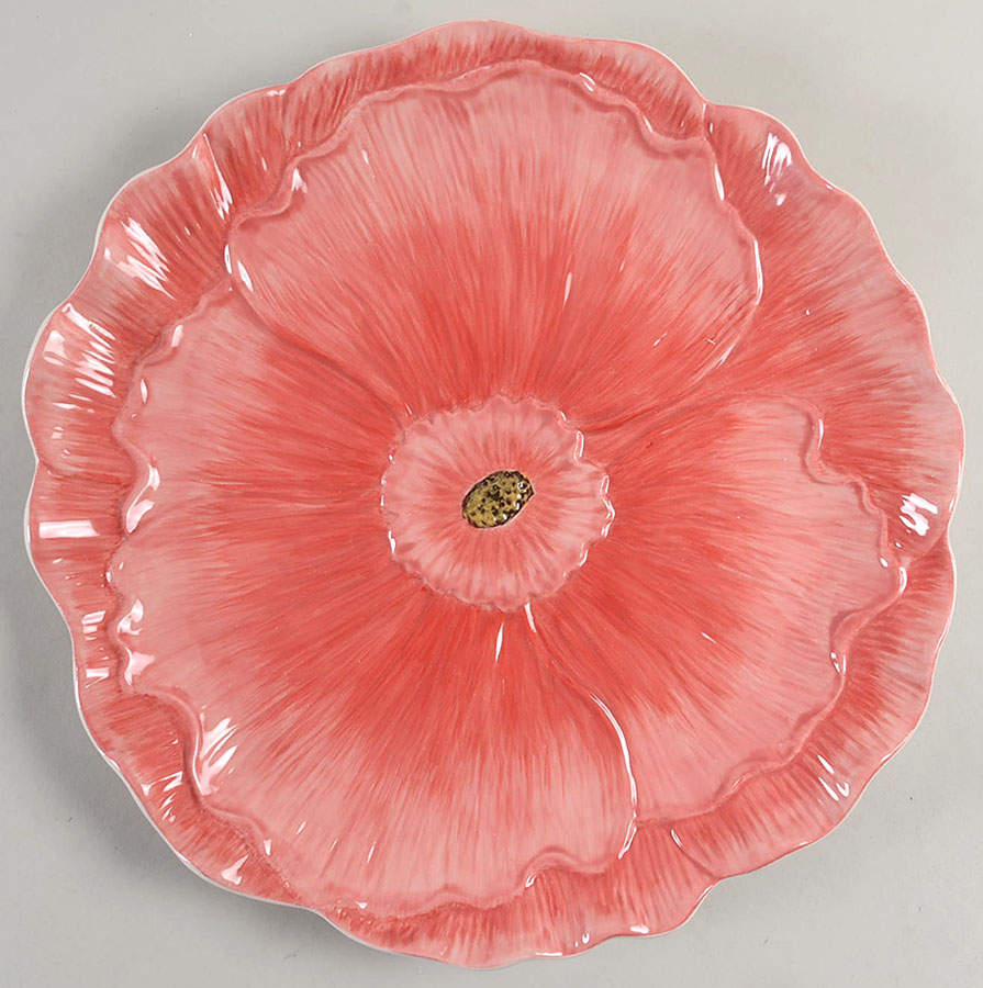 Sweet Bunny Figural Chop Plate (Round Platter) by Certified International-1